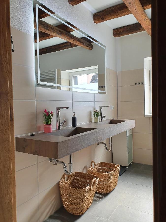 Ferienwohnung Am Fluss Klotten Esterno foto